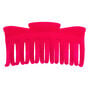 Matte Hair Claw - Neon Pink,
