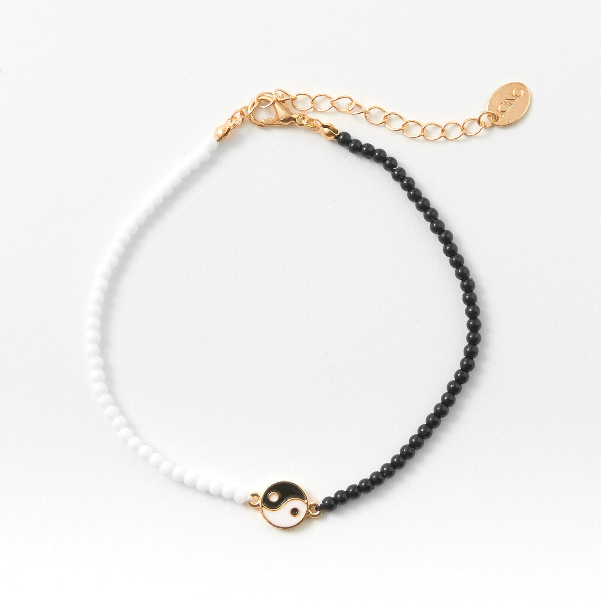 Yin yang anklet sale