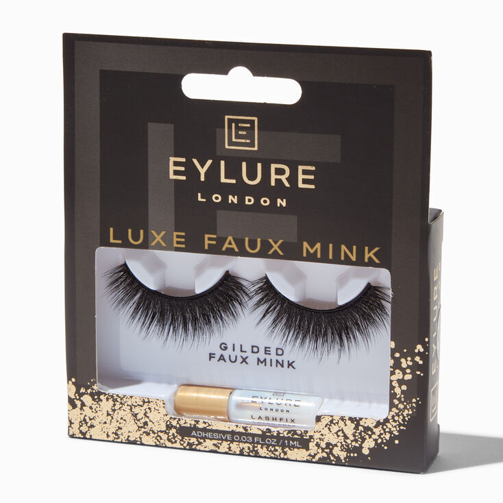 Eylure Luxe Faux Mink Eyelashes - Gilded,