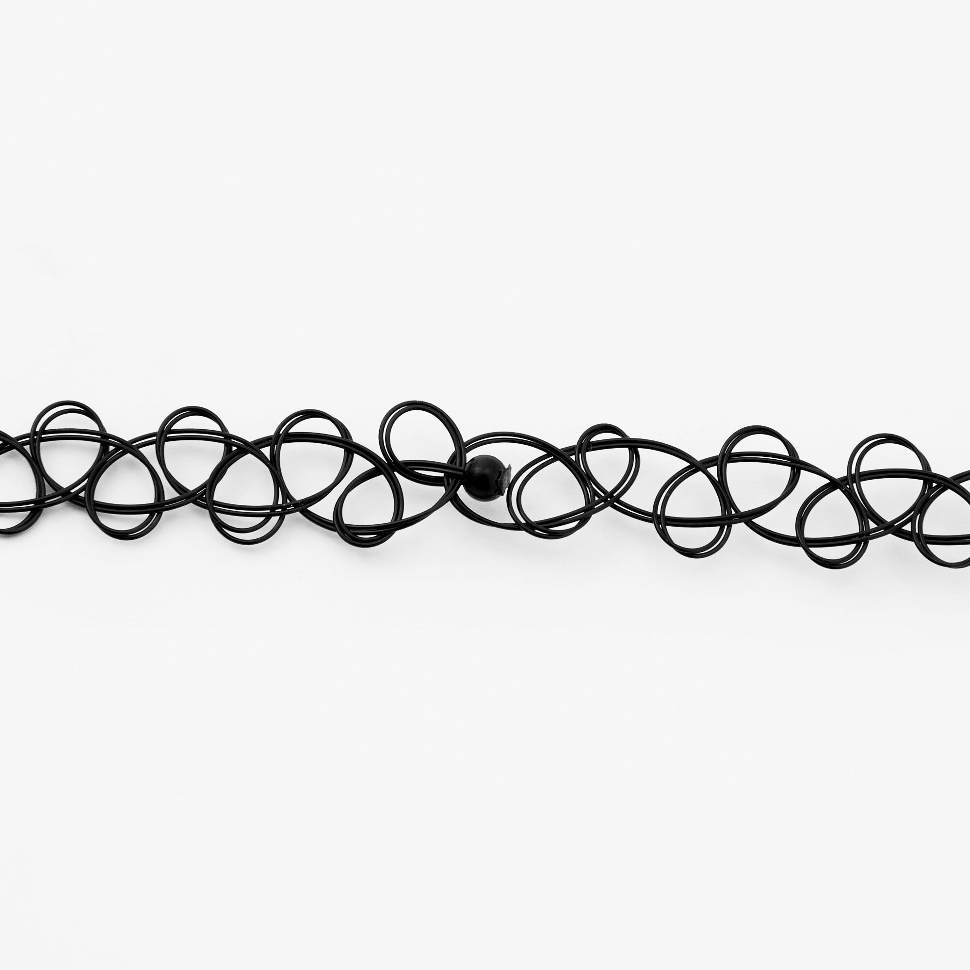 Daisy Tattoo Multi Strand Choker Necklace,