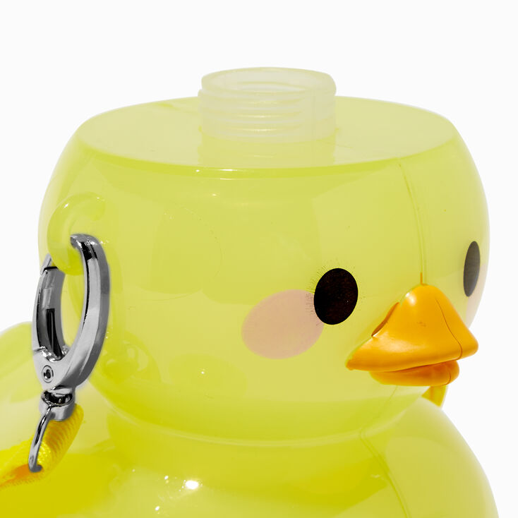 Yellow Duck Crossbody Water Bottle,