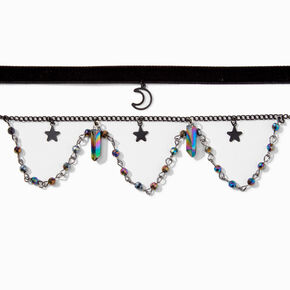 Mystical Moon &amp; Stars Choker Necklaces &#40;2 Pack&#41;,
