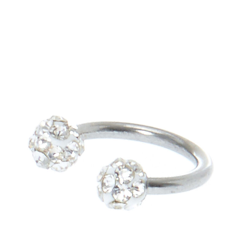 Smiley De Levre Avec Boules En Strass Claire S Fr