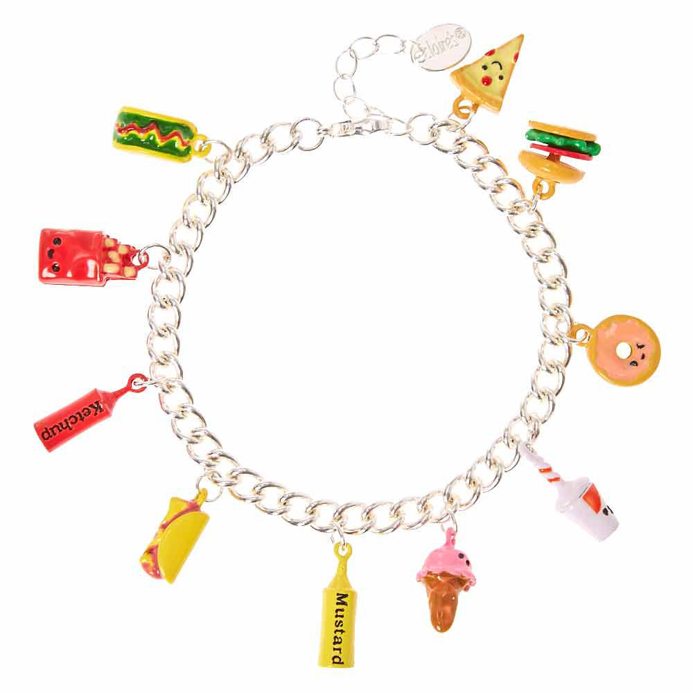 Junk Food Charm Bracelet