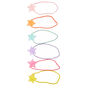 &Eacute;lastiques &agrave; cheveux avec &eacute;toile aux couleurs de l&#39;arc-en-ciel du Club Claire&#39;s,