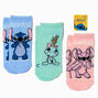 Disney Stitch BFF No-Show Socks - 3 Pack,