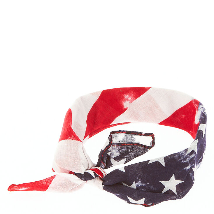 Claire's Bandeau bandana drapeau américain 4 juillet