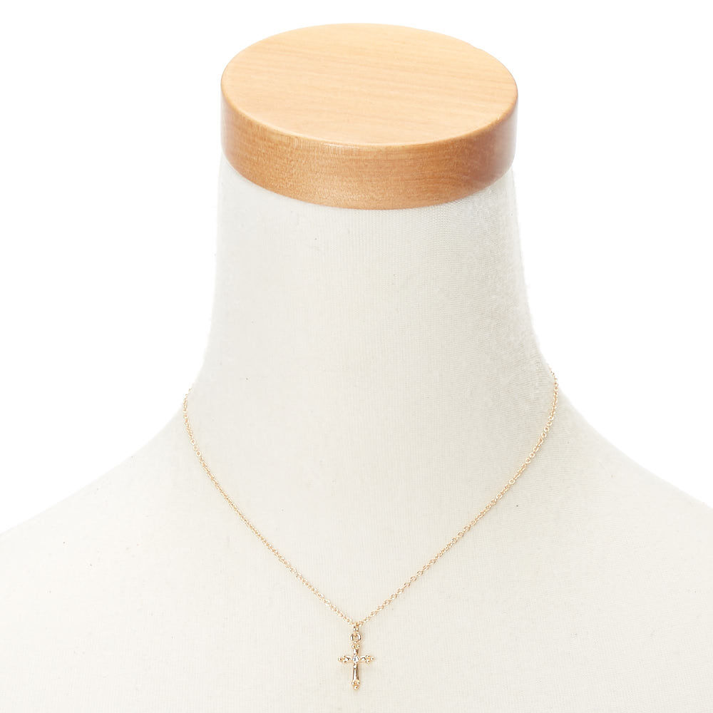 Claire's discount cross necklace