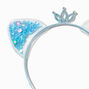 Claire&#39;s Club Blue Star Shaker Cat Ears Headband,