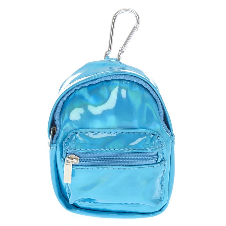 Mini Turquoise Mini Backpack Charm Keychain Clip Claire S Us