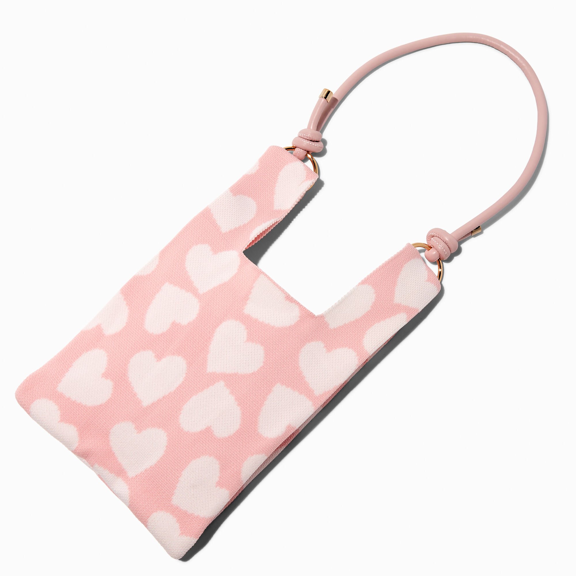 Pink Heart Tote Bag,