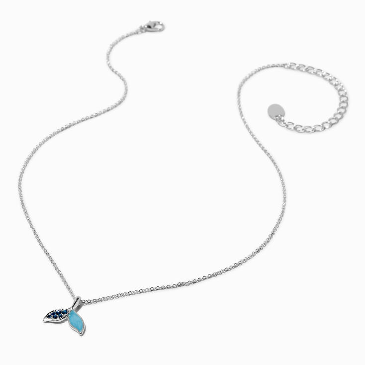 Mermaid Tail Pendant Necklace,