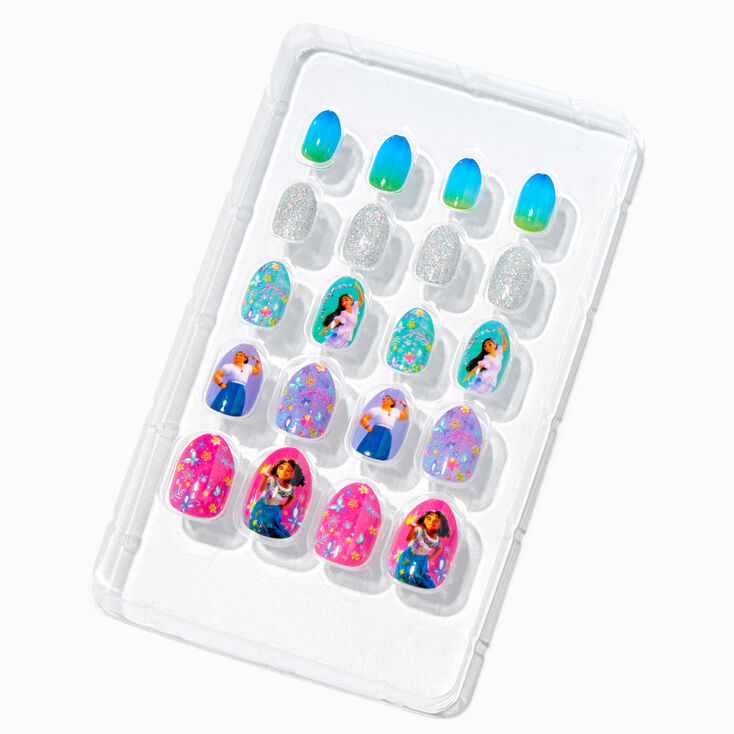 Disney Encanto Stiletto Press On Faux Nail Set - 20 Pack,
