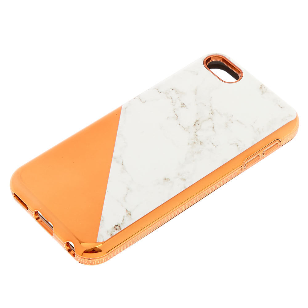 Coque de protection pour iPod® Touch couleur doré rose et couleur marbré,