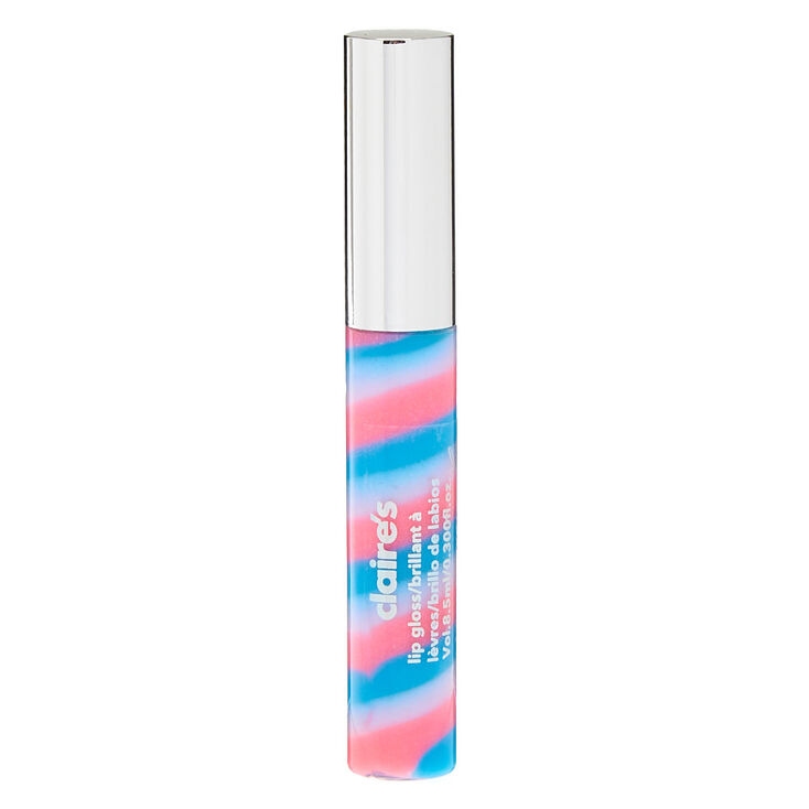 Swirl Lip Gloss Tube - Blue Raspberry,