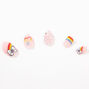 Jojo Siwa&trade; Rainbow Stiletto Press On Faux Nail Set,