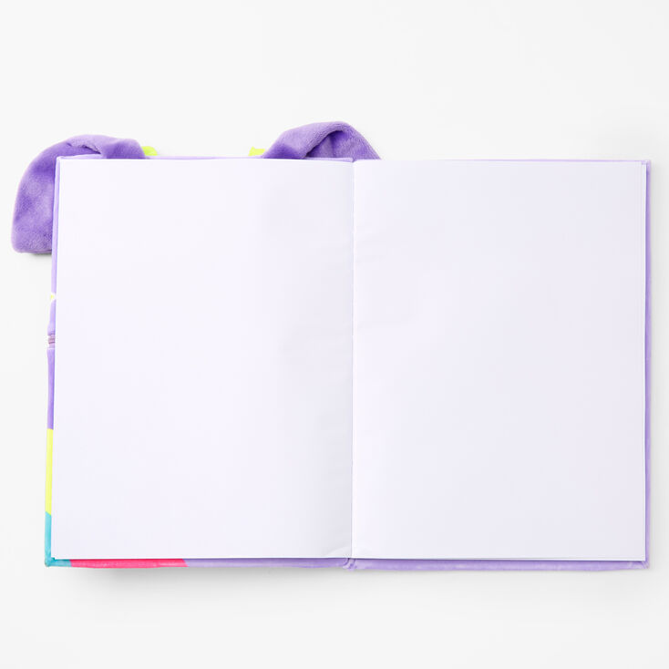 Puppy Candy Plush Sketchbook - Purple,