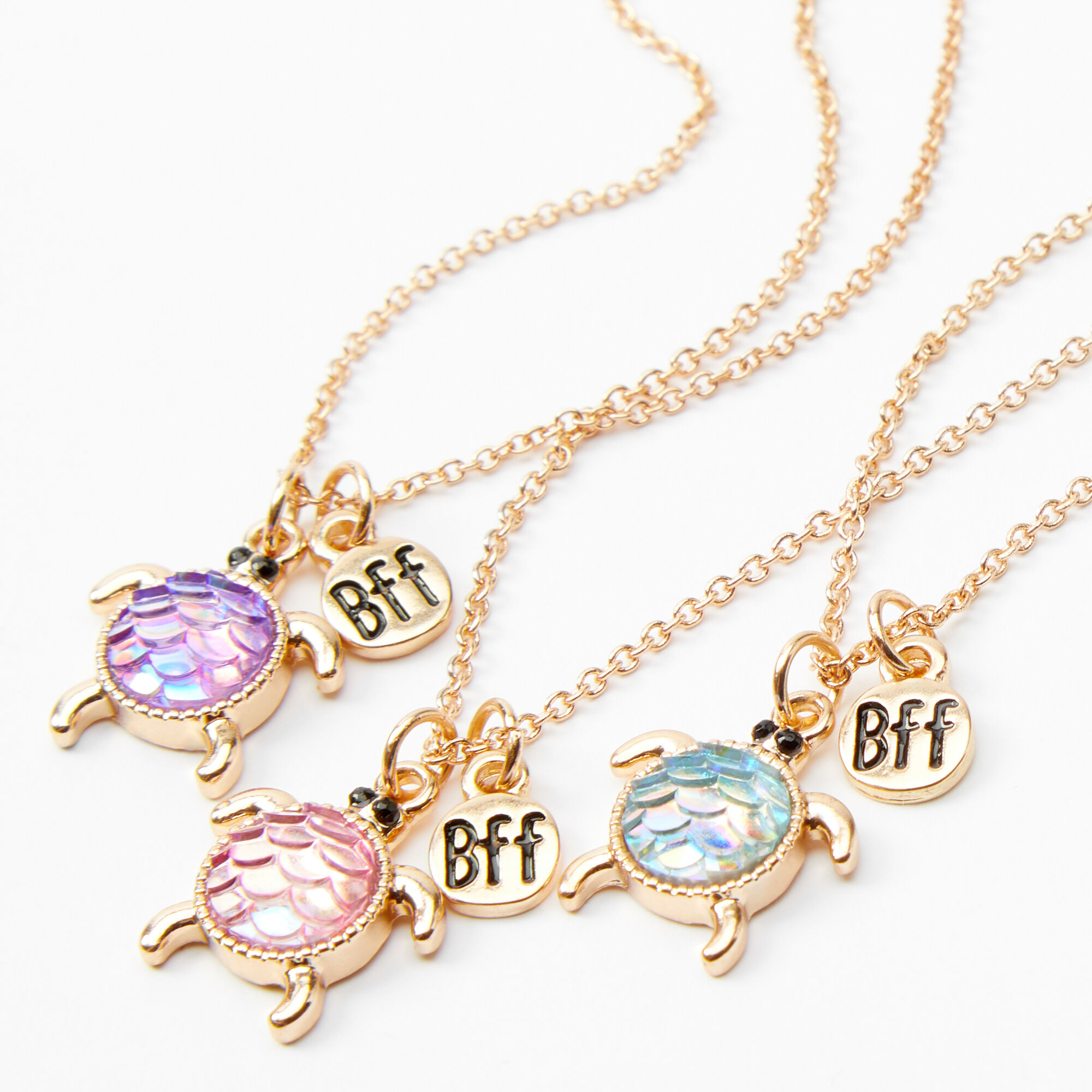 Triple friendship necklaces hotsell