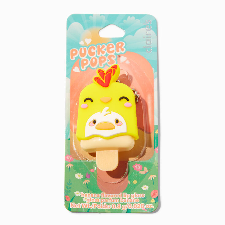 Pucker Pops&reg; Chick Lip Gloss - Banana,