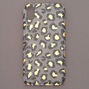 Black &amp; Gold Glitter Leopard Phone Case - Fits iPhone XR,