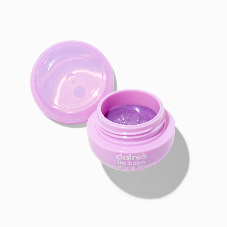Grape Bear Carabiner Lip Balm Keyring,