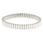 Silver Link Stretch Bracelet,
