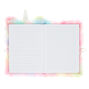 Pastel Rainbow Unicorn Plush Lock Diary,