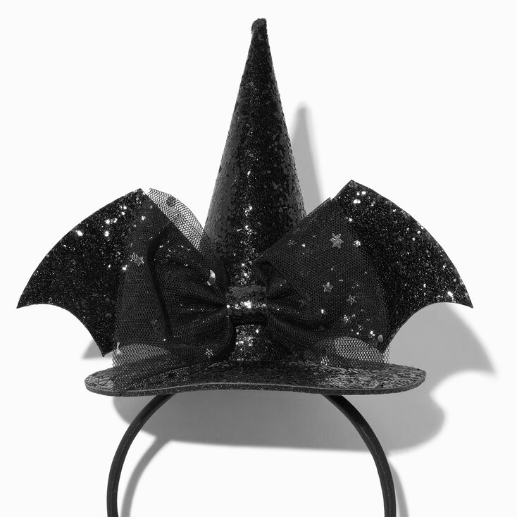 Black Witch Hat Headband,