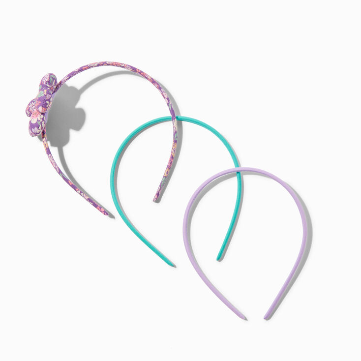 Claire&#39;s Club Fabric Flower Headbands - 3 Pack,