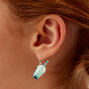 Mint Bubble Tea 0.5&quot; Drop Earrings,