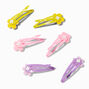 Claire&#39;s Club Pastel Daisy Snap Hair Clips - 6 Pack,
