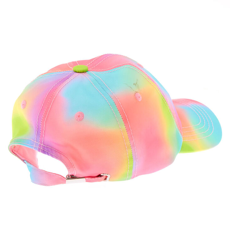 Sunkissed Rainbow Tie-Dye Baseball Cap,