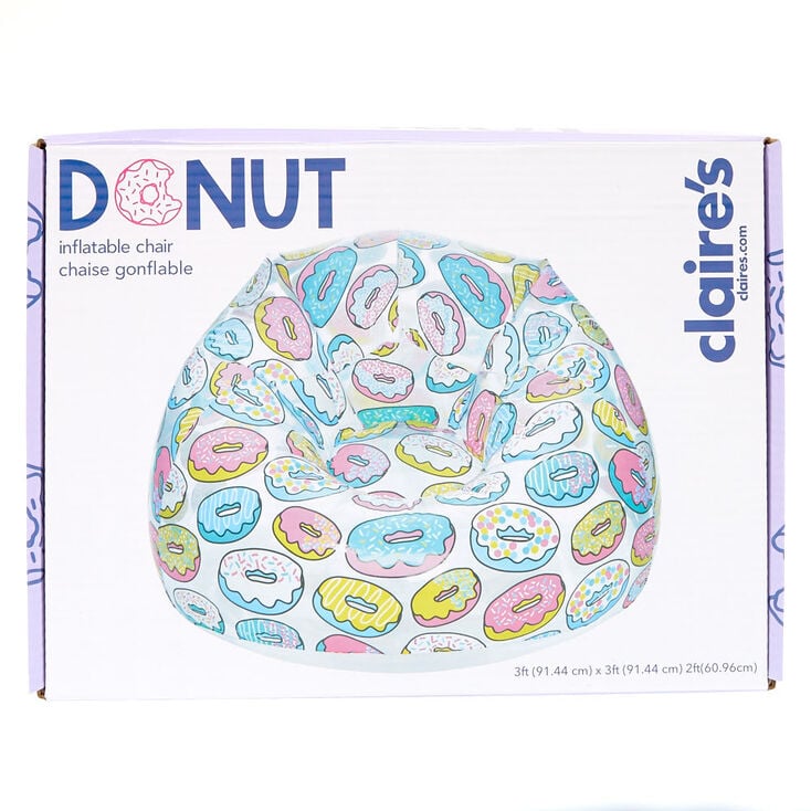 Chaise gonflable donut,