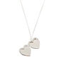 Glitter Heart Locket Pendant Necklace,