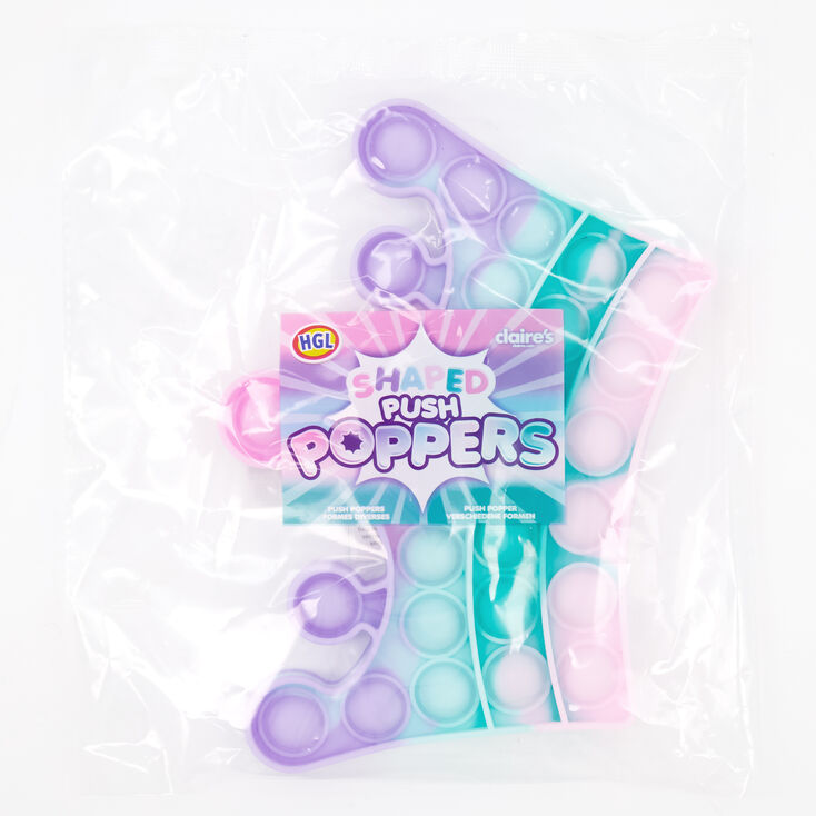 Shaped Push Poppers Fidget Toy - Styles May Vary,