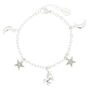 Silver Celestial Charm Bracelet,