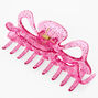 Pink Glitter Large Hair Claw,