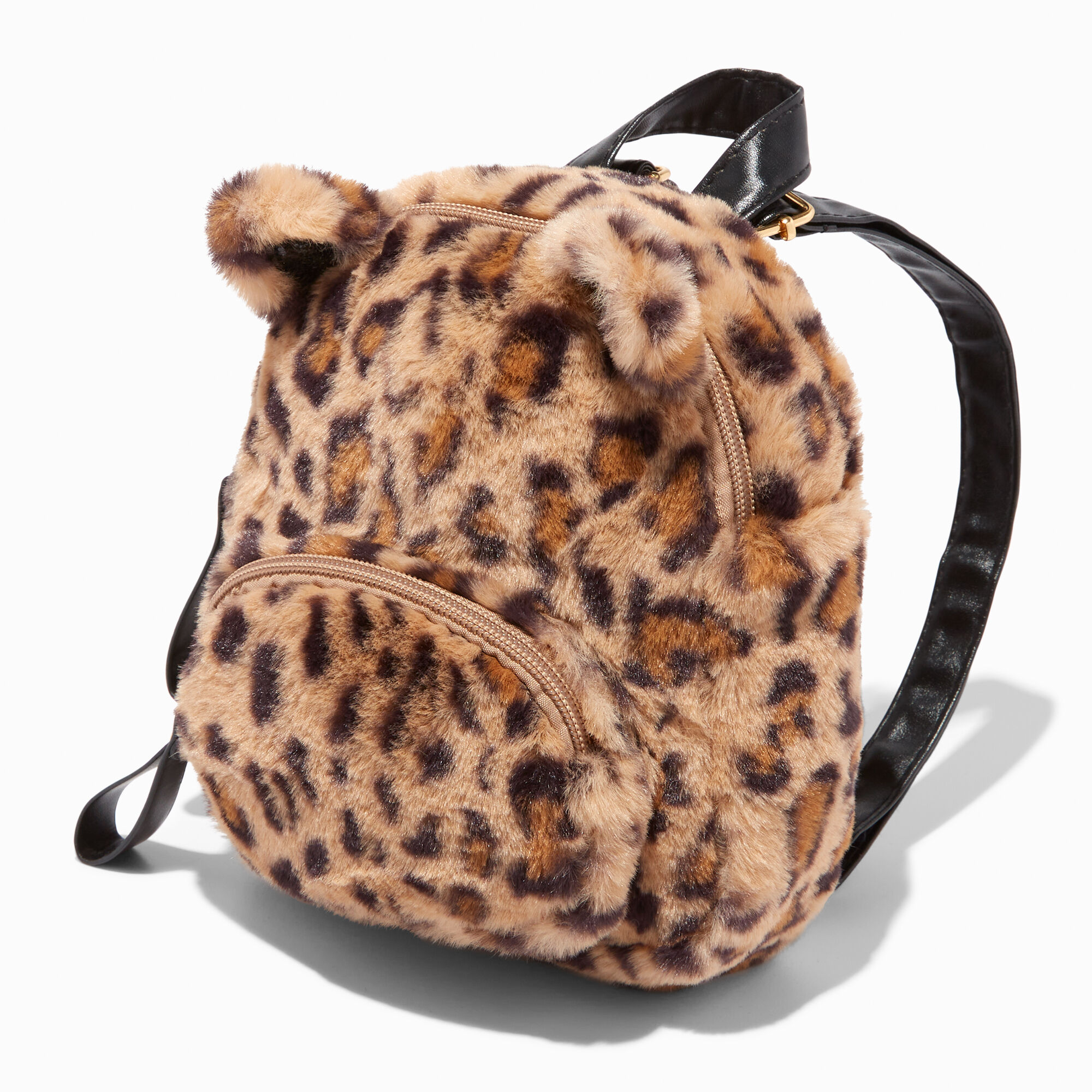 Small shop leopard backpack
