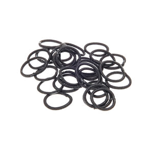 Mini Hair Bobbles - Black, 30 Pack,