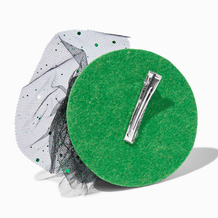 Sequin Leprechaun Hat Hair Clip,