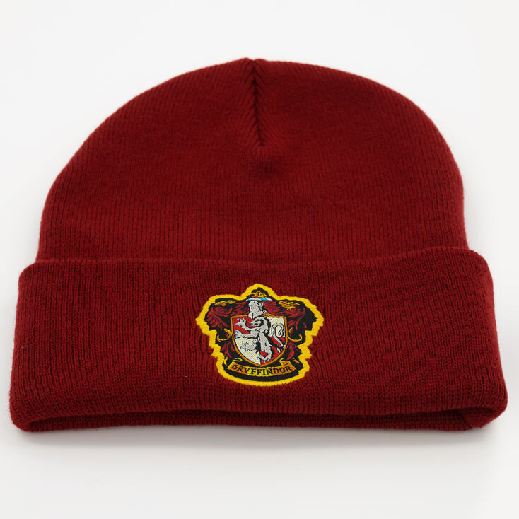 Harry Potter&trade; Gryffindor Beanie Hat &ndash; Burgundy,