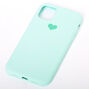 Teal Heart Phone Case - Fits iPhone&reg; 11,