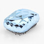 Brosse &agrave; cheveux avec strass - Bleu clair,