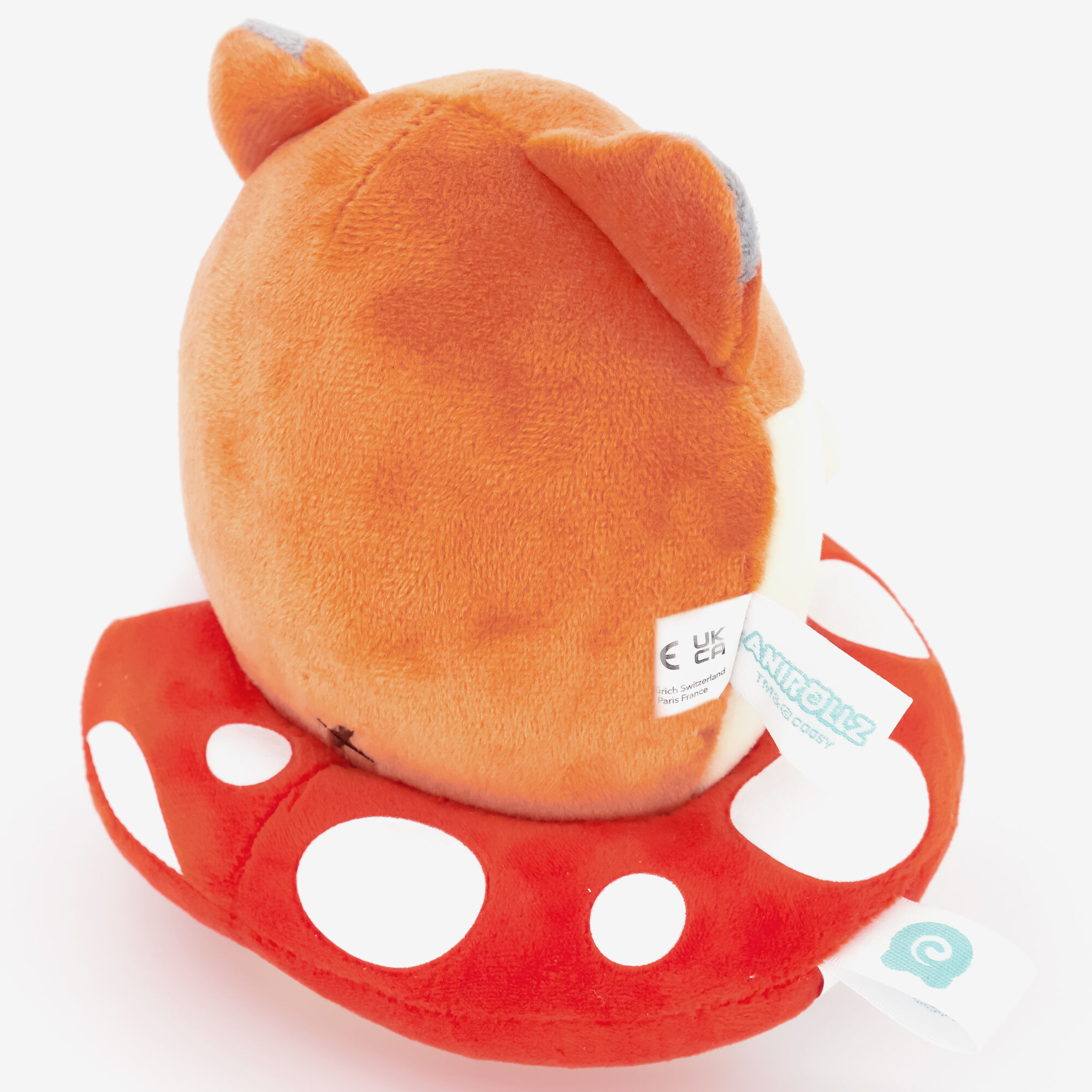 Anirollz™ Fox Mushroom Floatie Soft Toy,