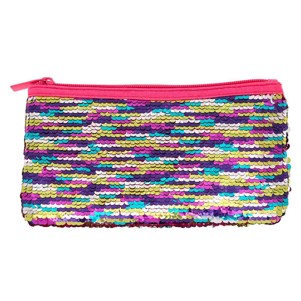 sequin pencil case