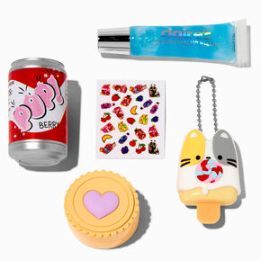 Sweet Treats Pink Bento Box Lip Gloss Set - 5 Pack,