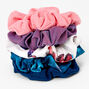 Small Butterfly Tie Dye Hair Scrunchies - 5 Pack,