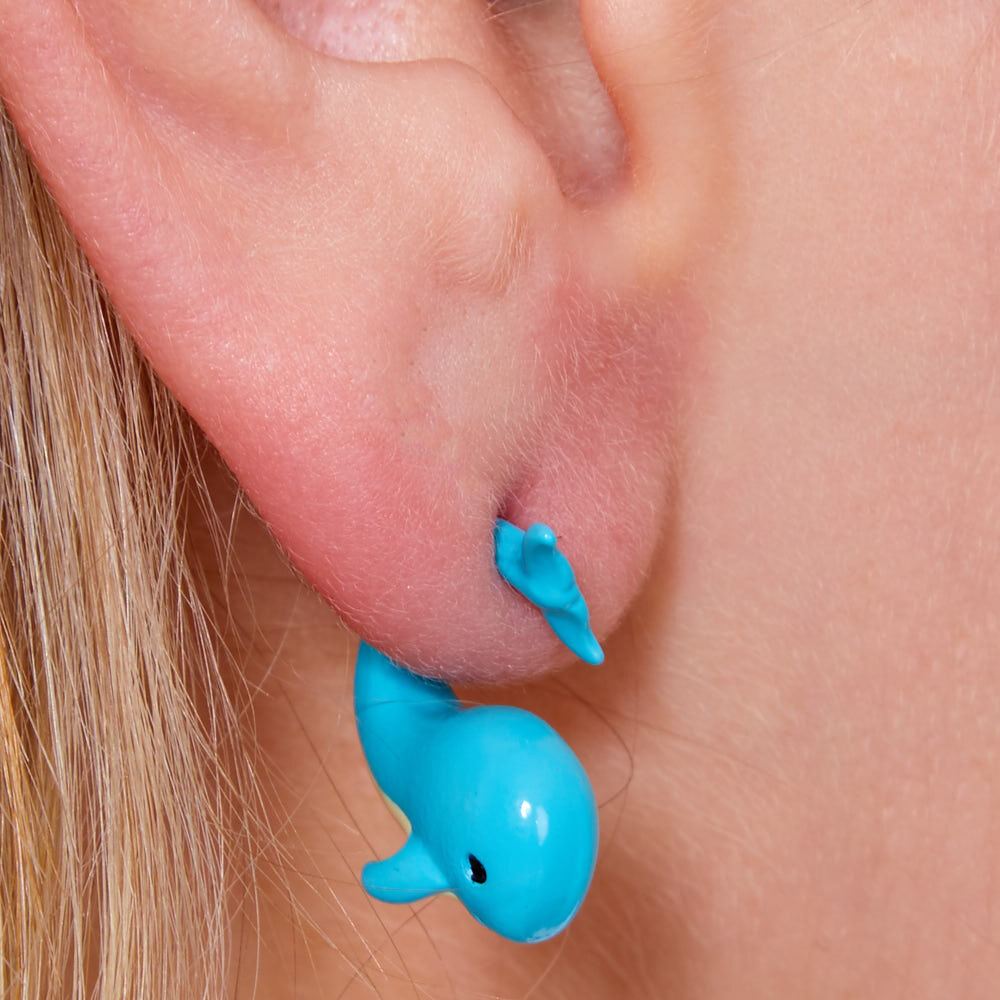 Front back on sale earrings claire's