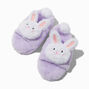 Easter Bunny Furry Slide Slippers - L/XL,