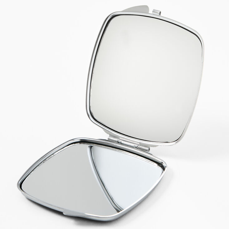 Pink Butterfly Compact Mirror,